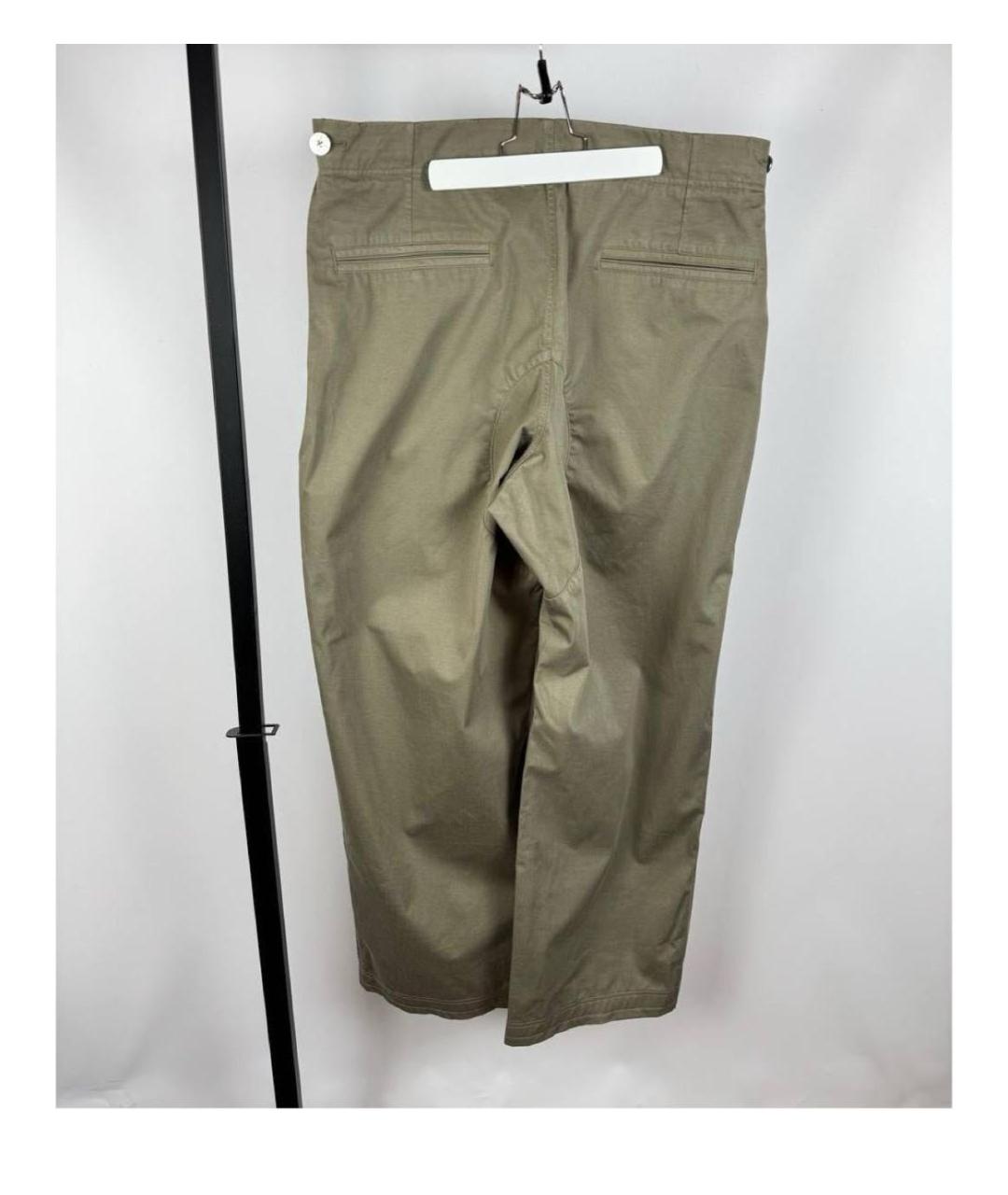 CHRISTIAN DIOR Серые повседневные брюки, фото 6