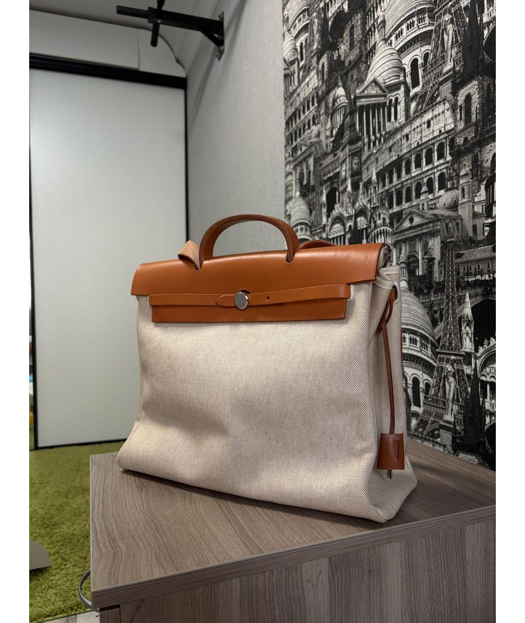 HERMES Коричневая сумка через плечо, фото 7