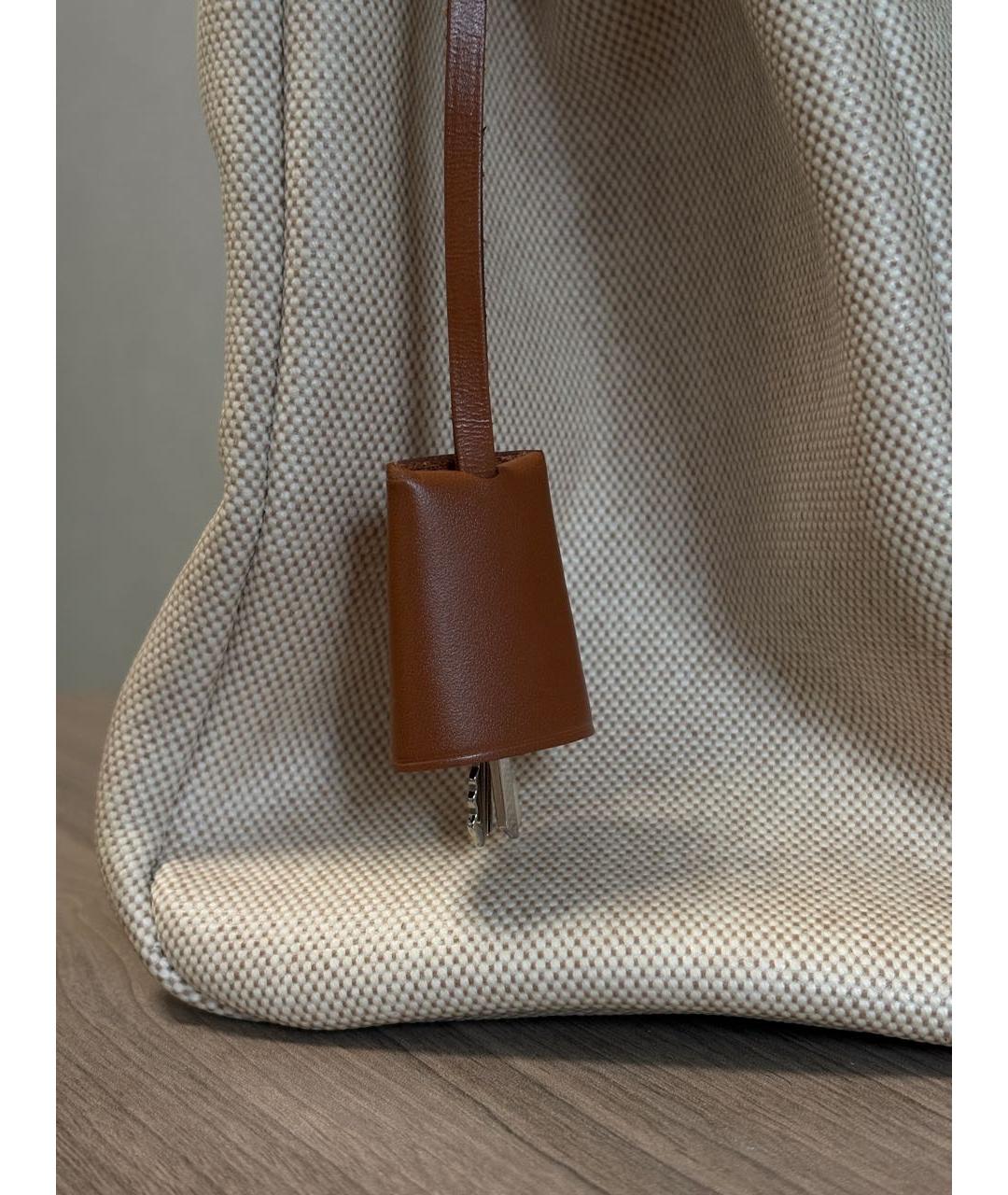 HERMES Коричневая сумка через плечо, фото 8