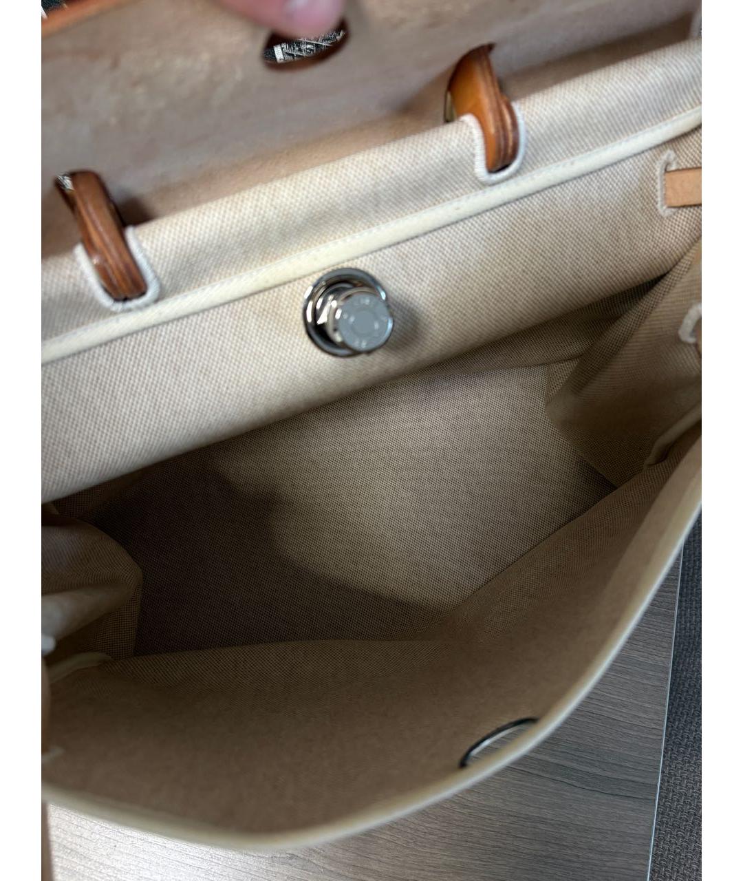 HERMES Коричневая сумка через плечо, фото 4