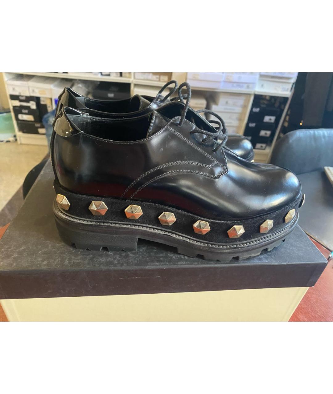 TWIN-SET Черные брогги и оксфорды, фото 8