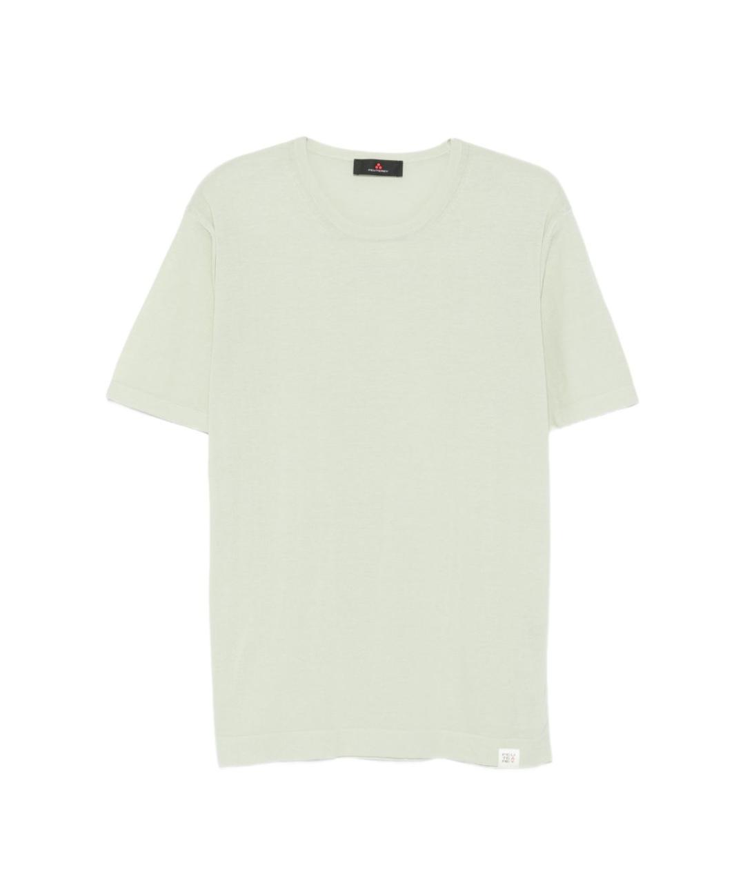 PEUTEREY Зеленая хлопковая футболка, фото 1