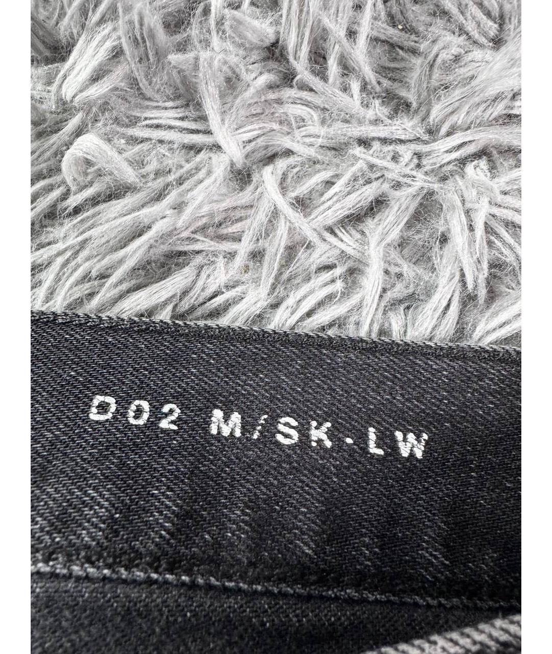 SAINT LAURENT Черные хлопковые джинсы скинни, фото 6