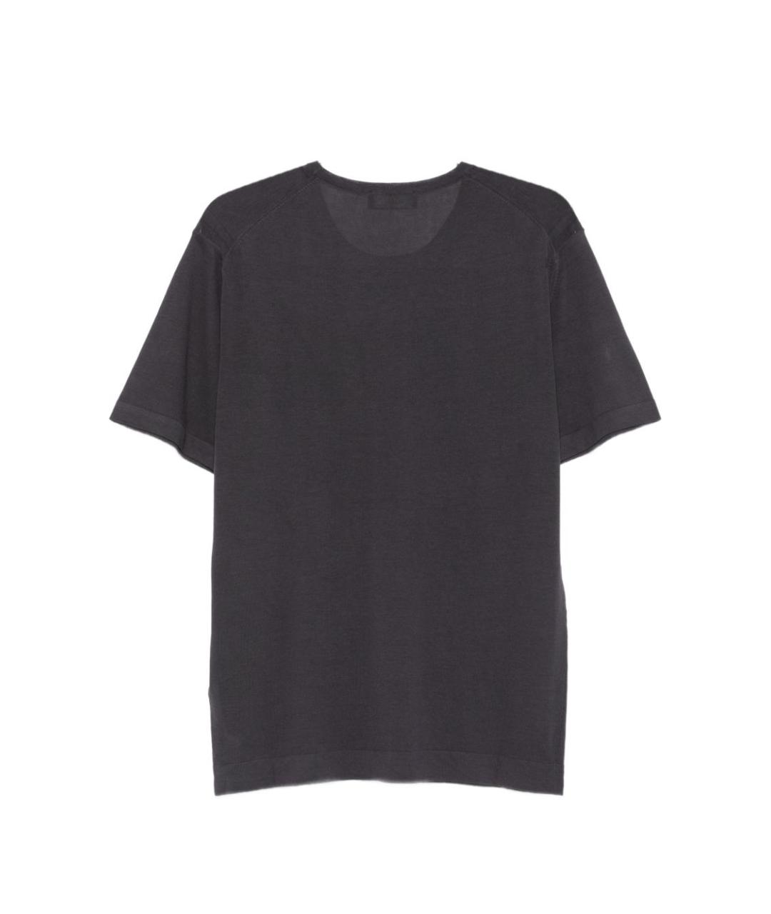 PEUTEREY Синяя хлопковая футболка, фото 3