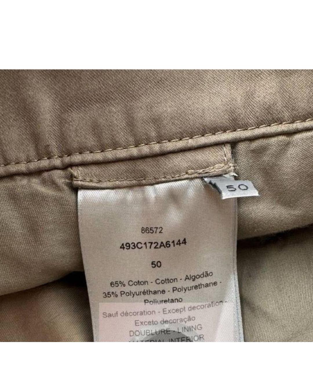 CHRISTIAN DIOR Серые шорты, фото 8