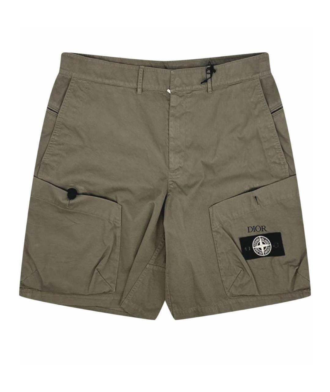 CHRISTIAN DIOR Серые шорты, фото 6