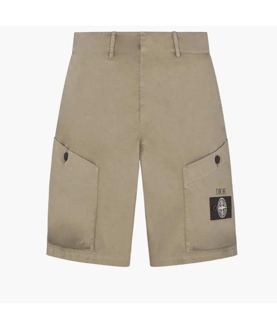CHRISTIAN DIOR Серые шорты, фото 9
