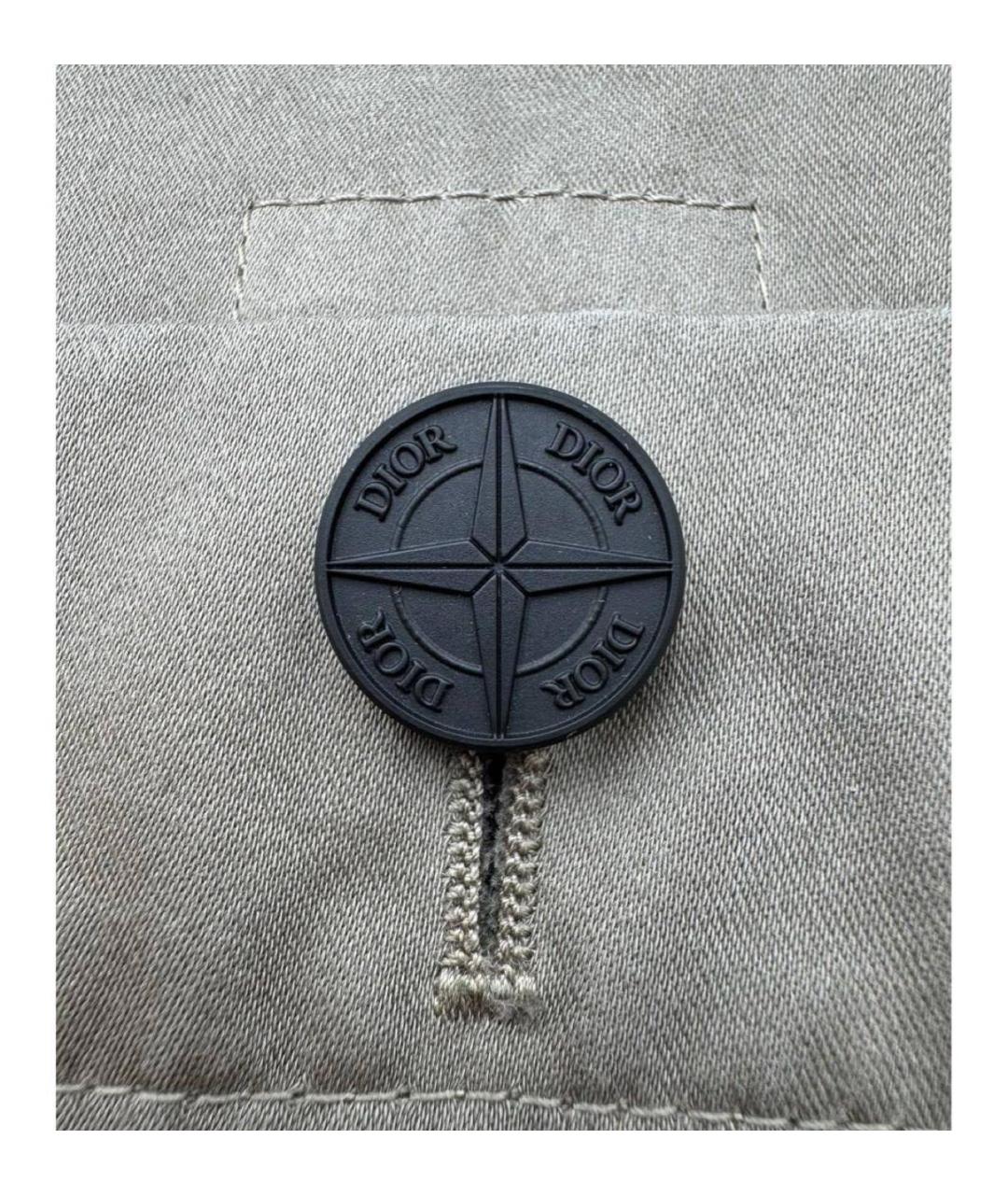 CHRISTIAN DIOR Серые шорты, фото 7