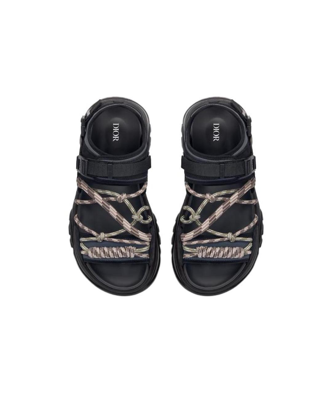 CHRISTIAN DIOR Коричневые сандалии, фото 5