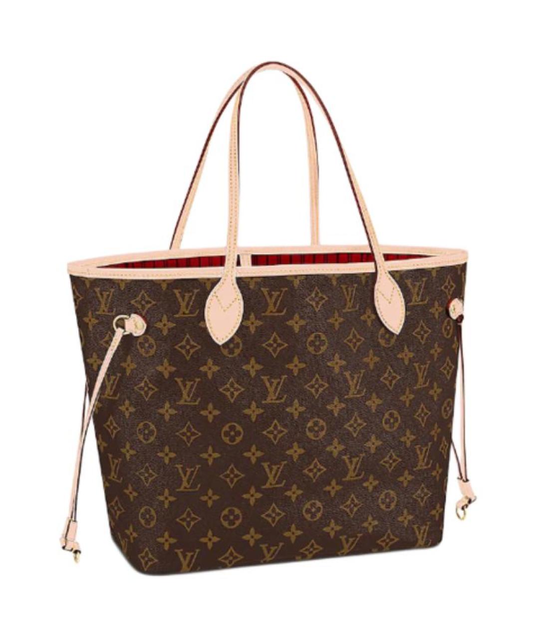 LOUIS VUITTON Коричневая сумка через плечо, фото 3