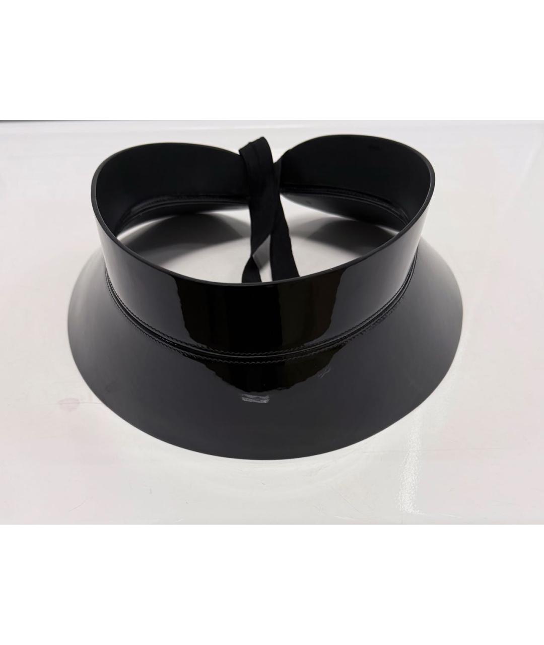 LOUIS VUITTON Черный ремень из лакированной кожи, фото 8