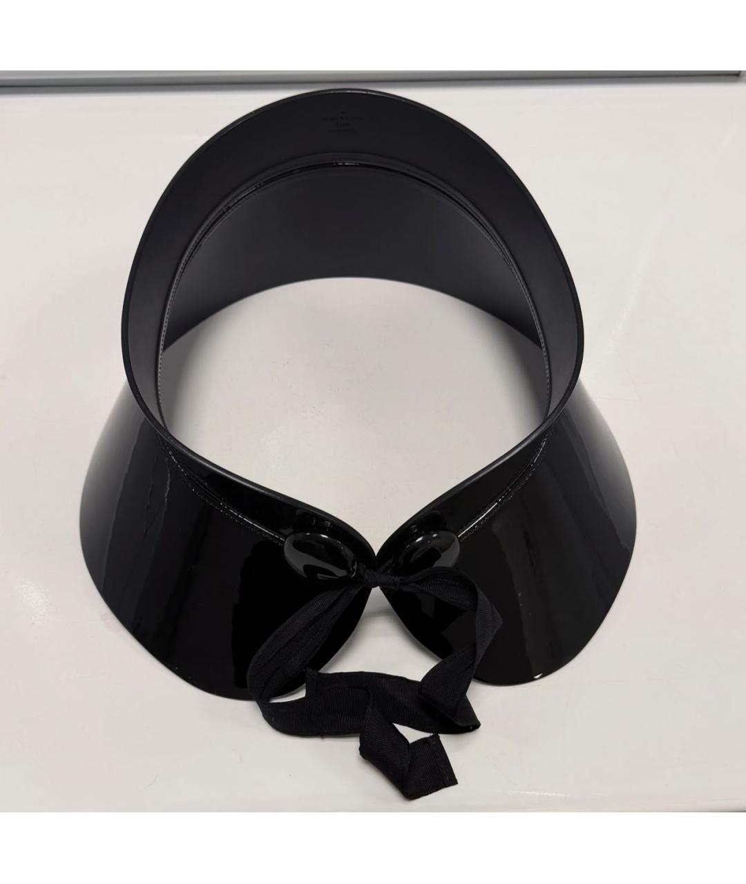 LOUIS VUITTON Черный ремень из лакированной кожи, фото 2