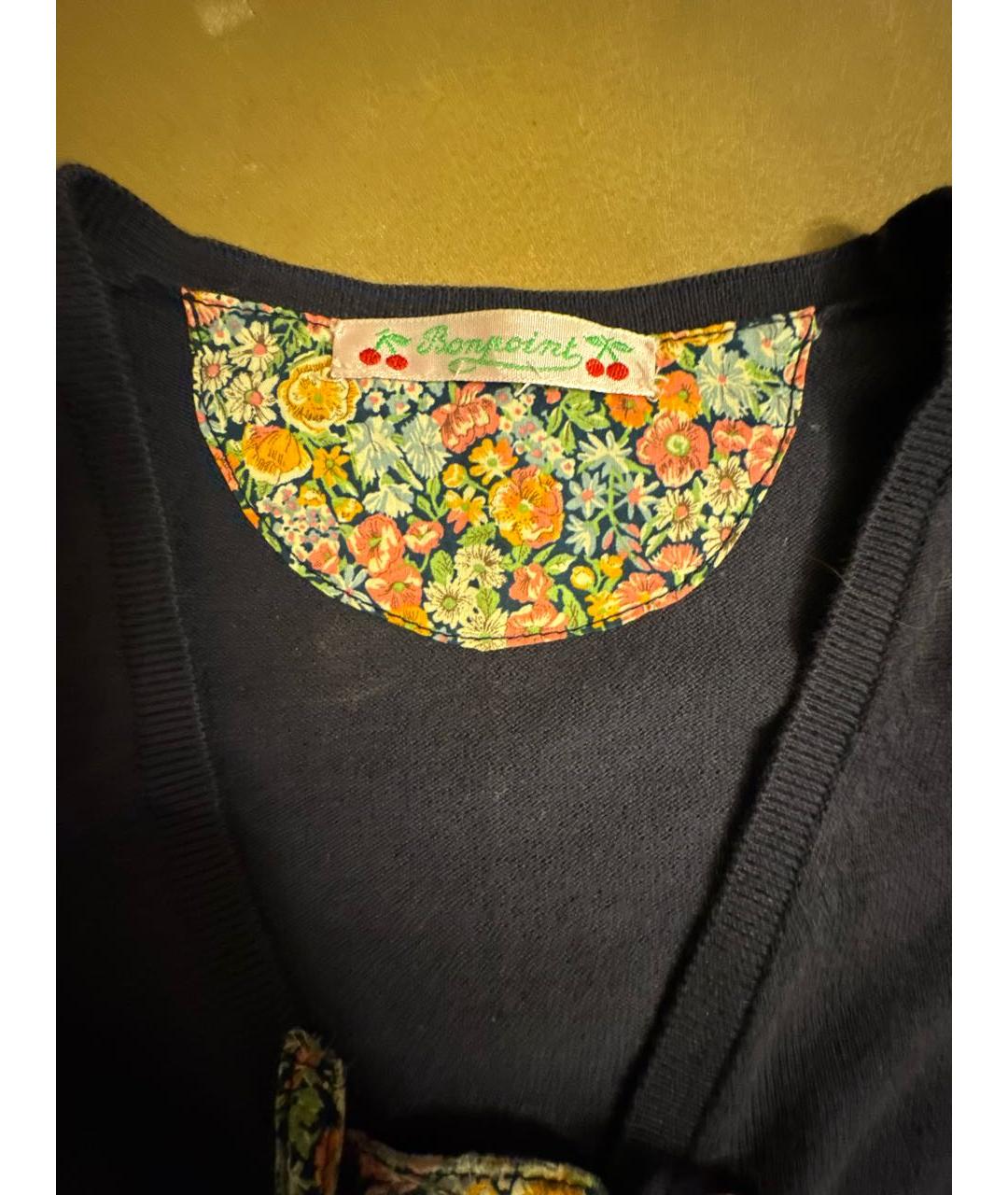 BONPOINT Фиолетовый хлопковый жакет / жилет, фото 2