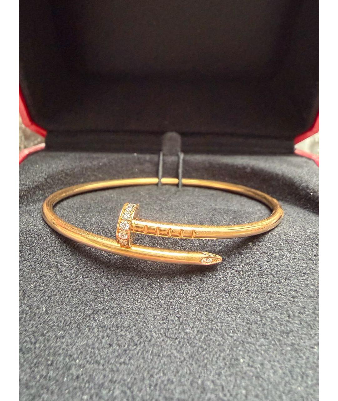 CARTIER Золотой браслет из розового золота, фото 3