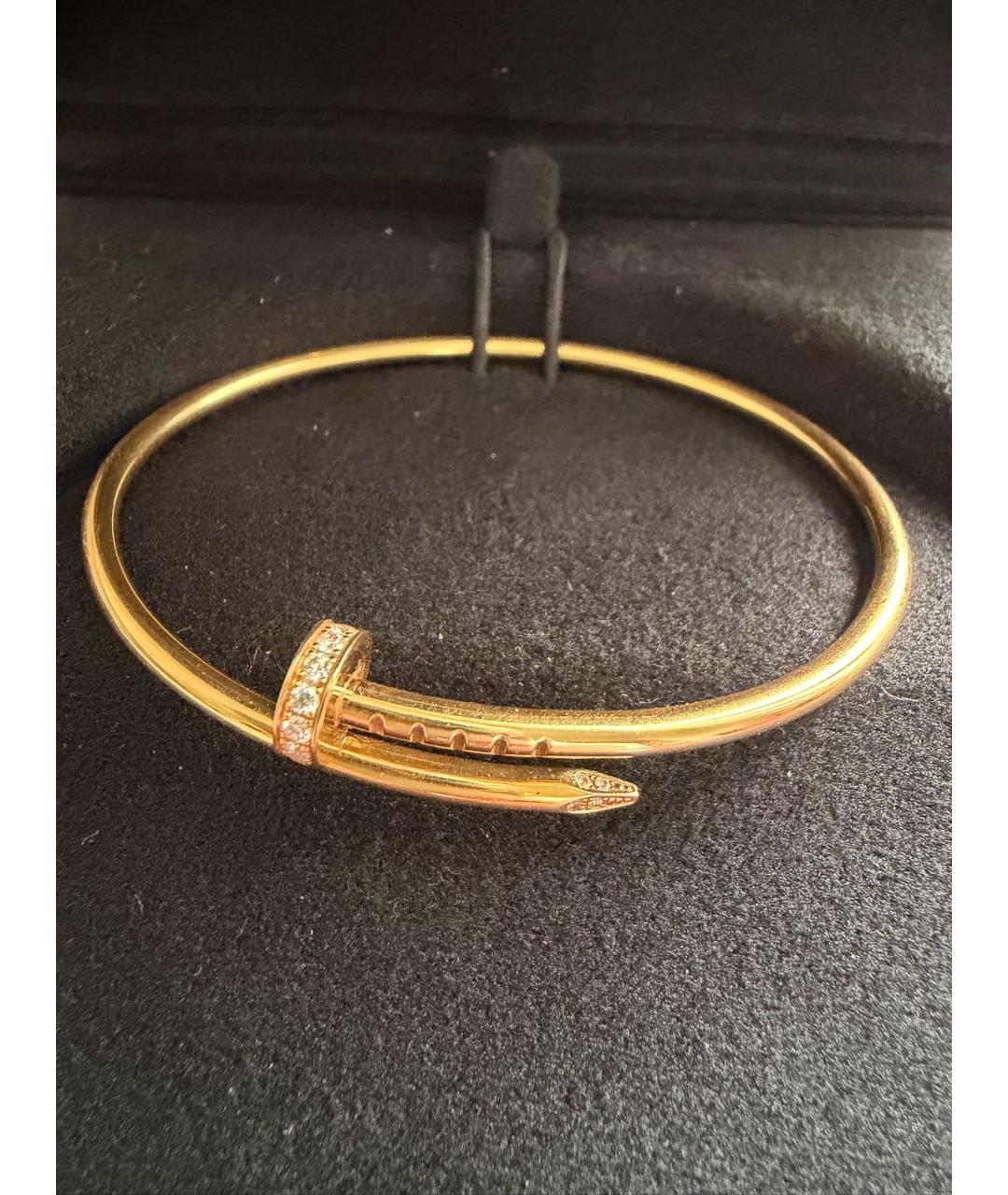 CARTIER Золотой браслет из розового золота, фото 4