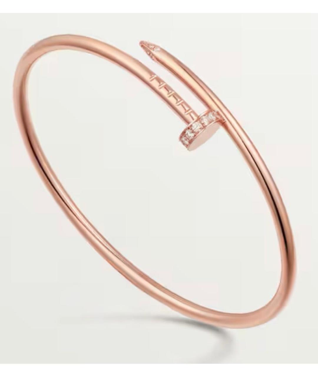 CARTIER Золотой браслет из розового золота, фото 2