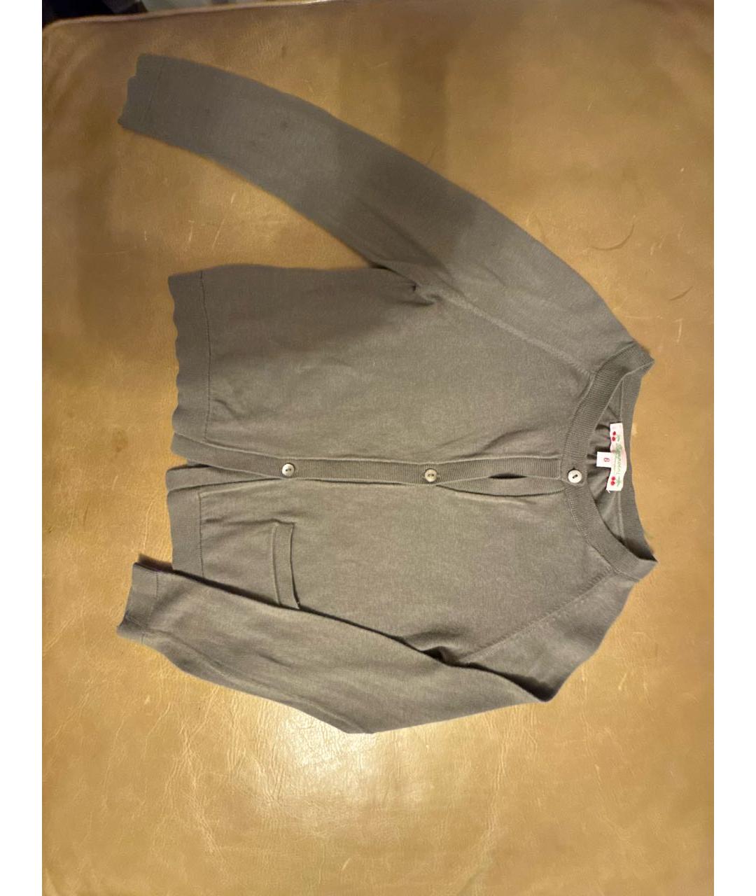 BONPOINT Хаки хлопковый жакет / жилет, фото 5