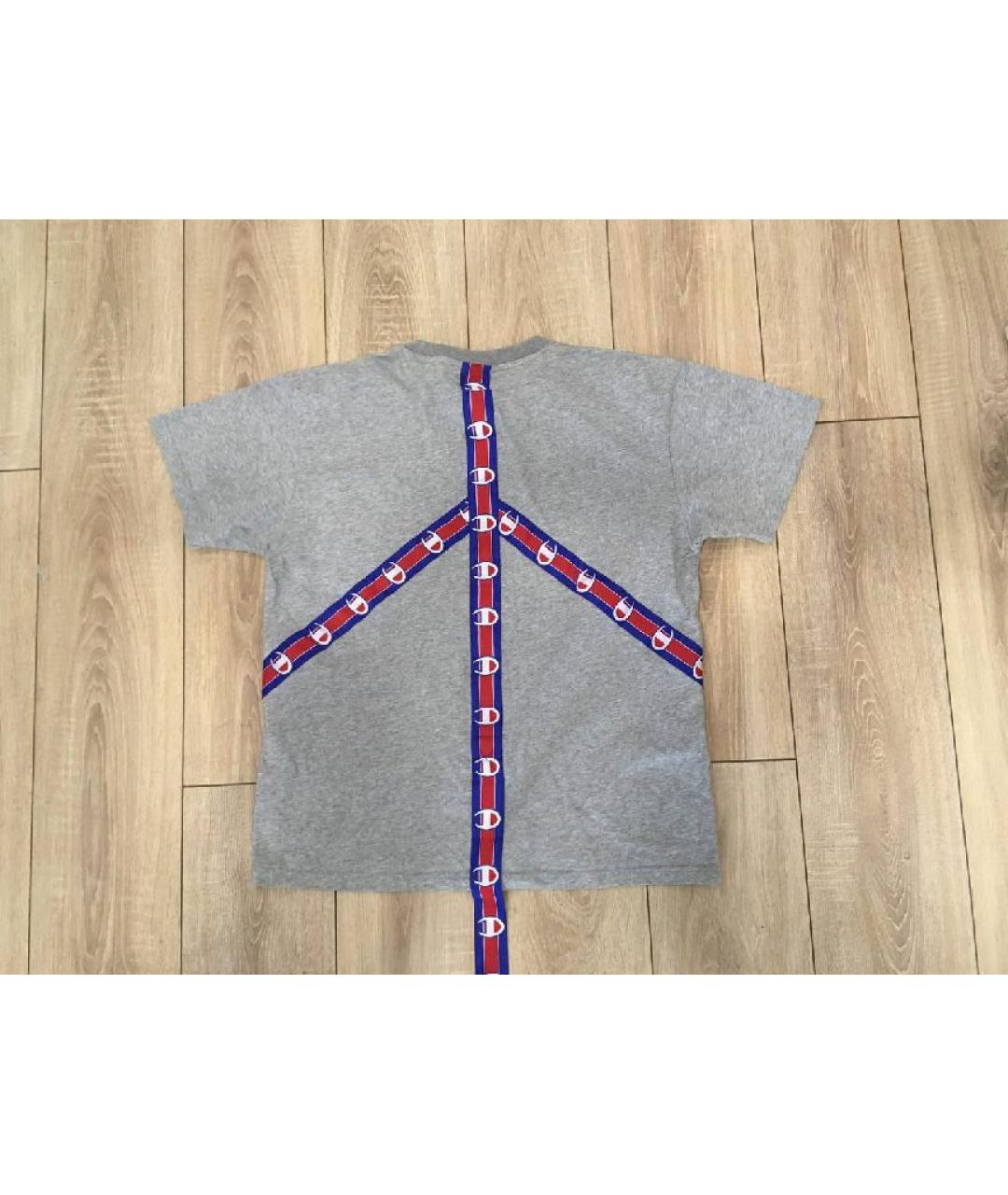 VETEMENTS Мульти хлопковая футболка, фото 2