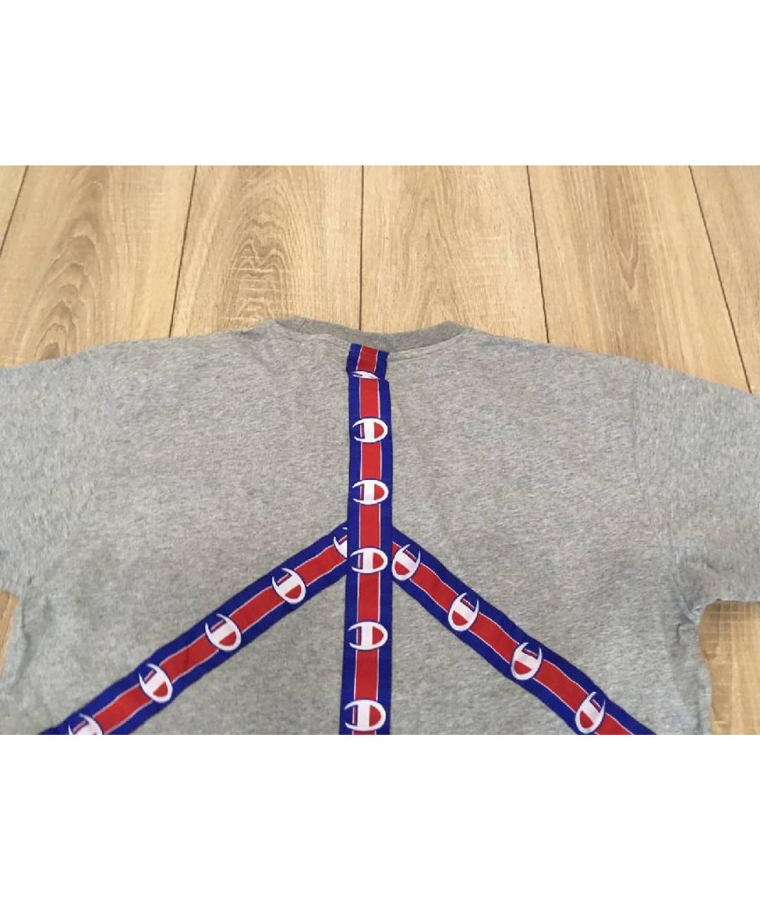 VETEMENTS Мульти хлопковая футболка, фото 3