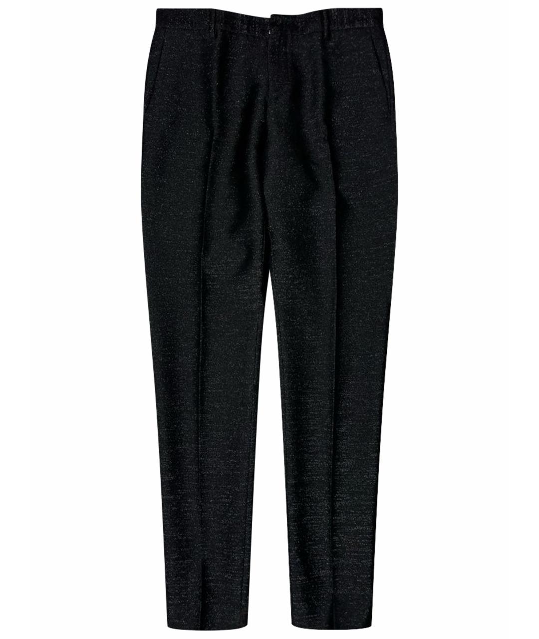 EACH X OTHER Черные шерстяные брюки узкие, фото 1