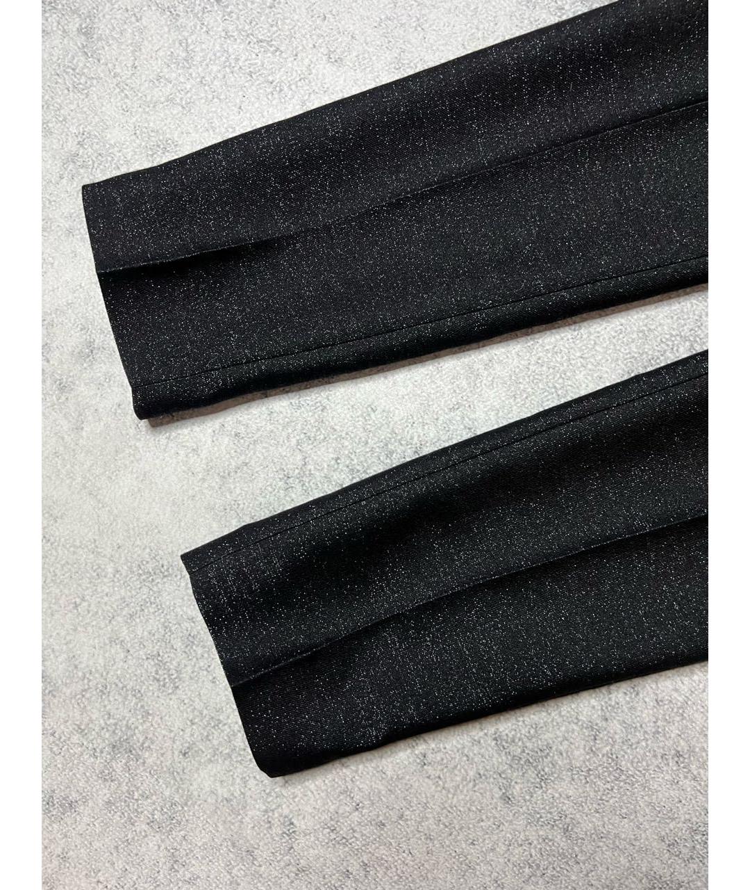 EACH X OTHER Черные шерстяные брюки узкие, фото 3