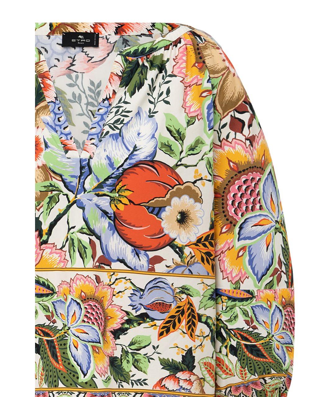 ETRO Мульти хлопковая блузы, фото 4