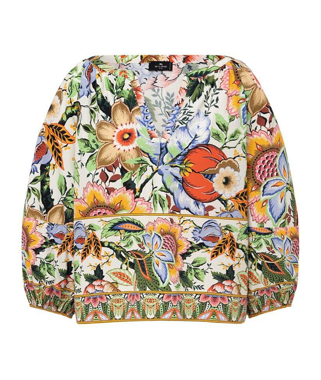 ETRO Мульти хлопковая блузы, фото 1