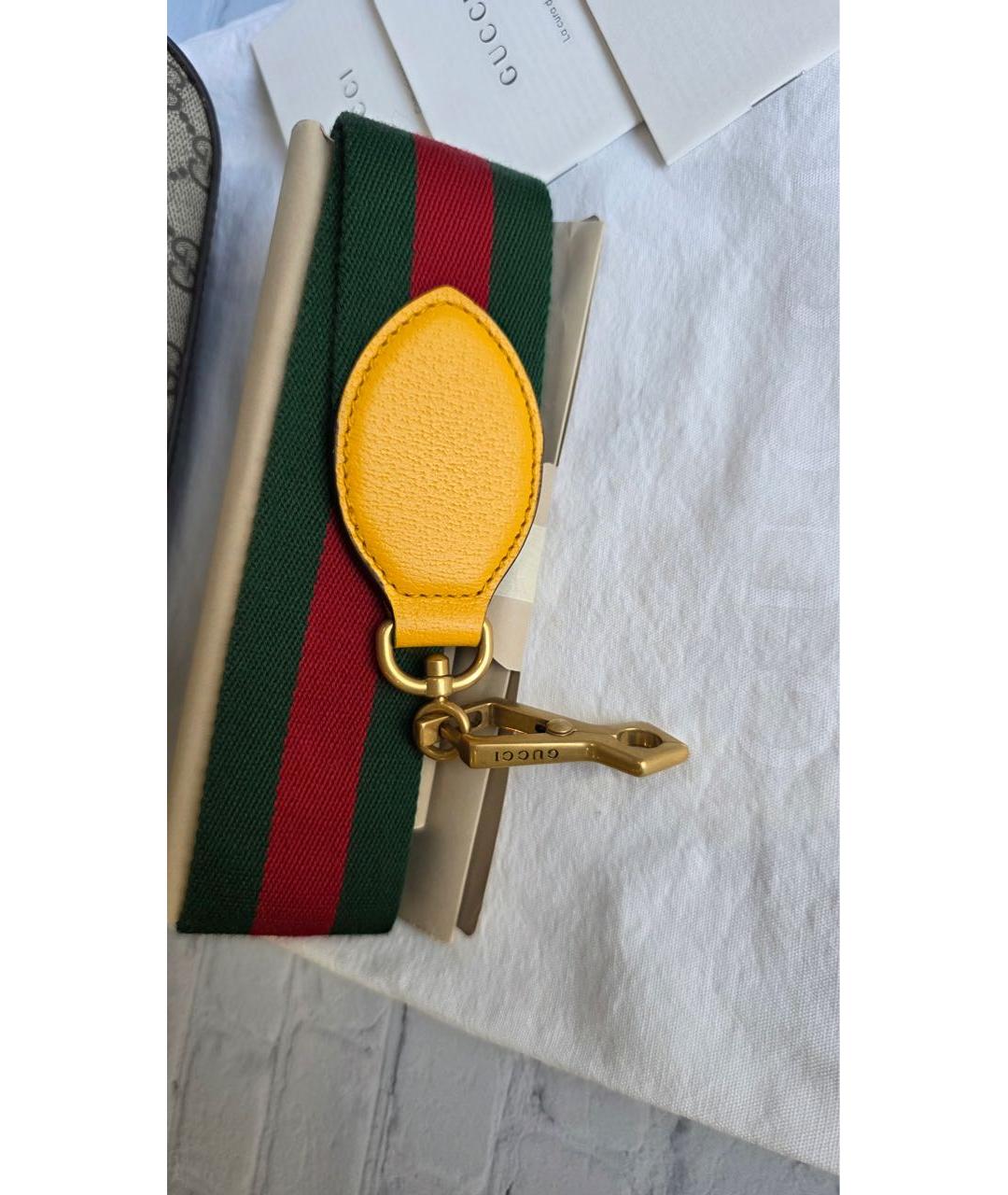 GUCCI Бежевая сумка через плечо, фото 7