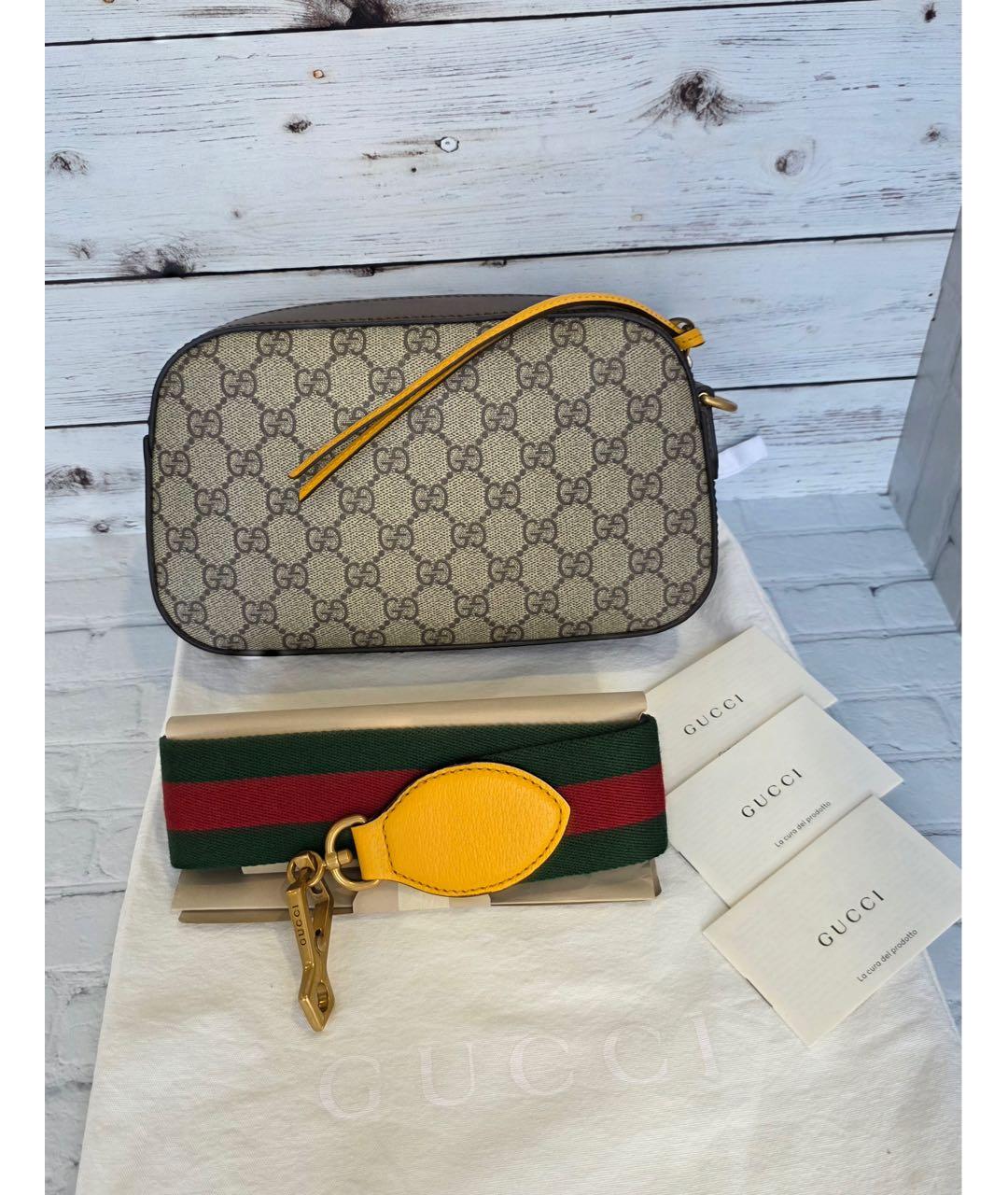 GUCCI Бежевая сумка через плечо, фото 3