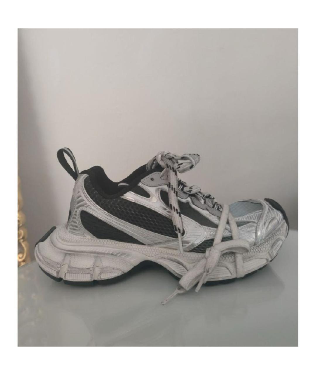 BALENCIAGA Серые кроссовки, фото 6