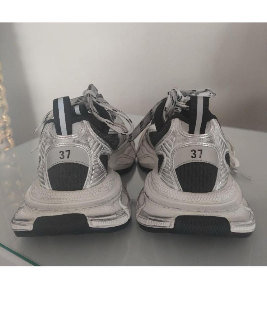 BALENCIAGA Серые кроссовки, фото 4