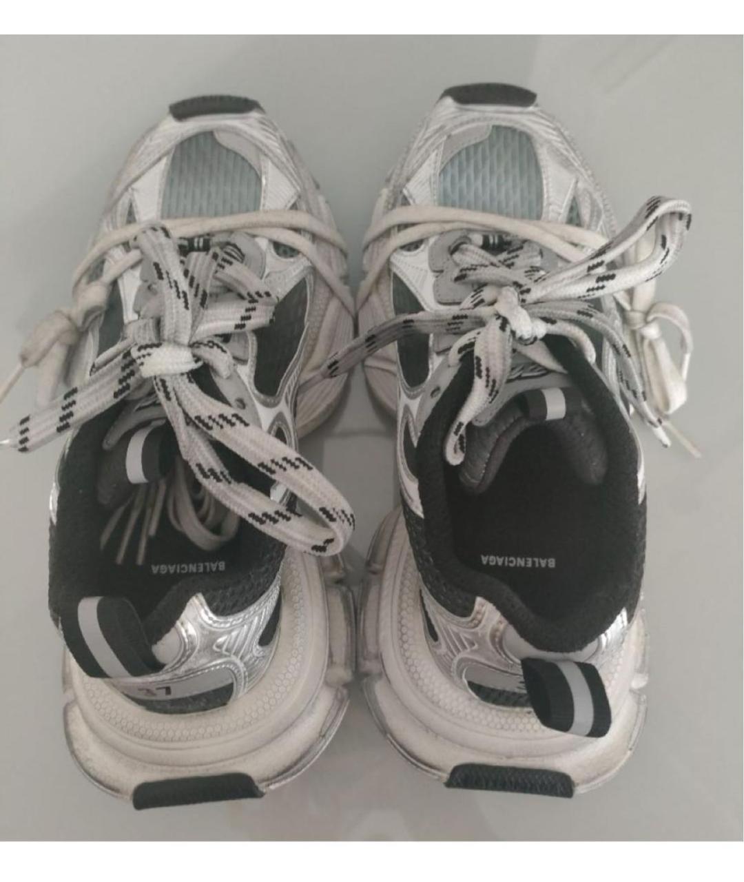 BALENCIAGA Серые кроссовки, фото 3