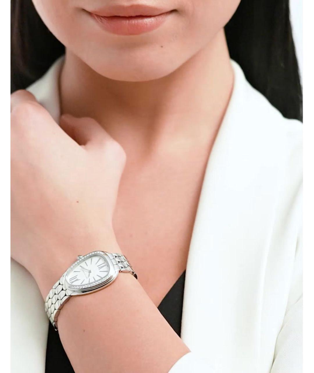 BVLGARI Серебряные часы, фото 4