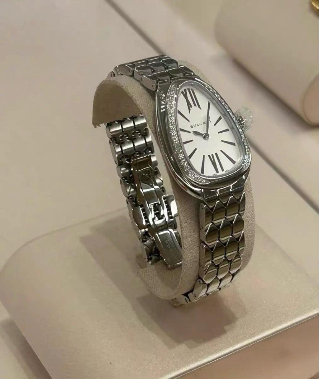 BVLGARI Серебряные часы, фото 3