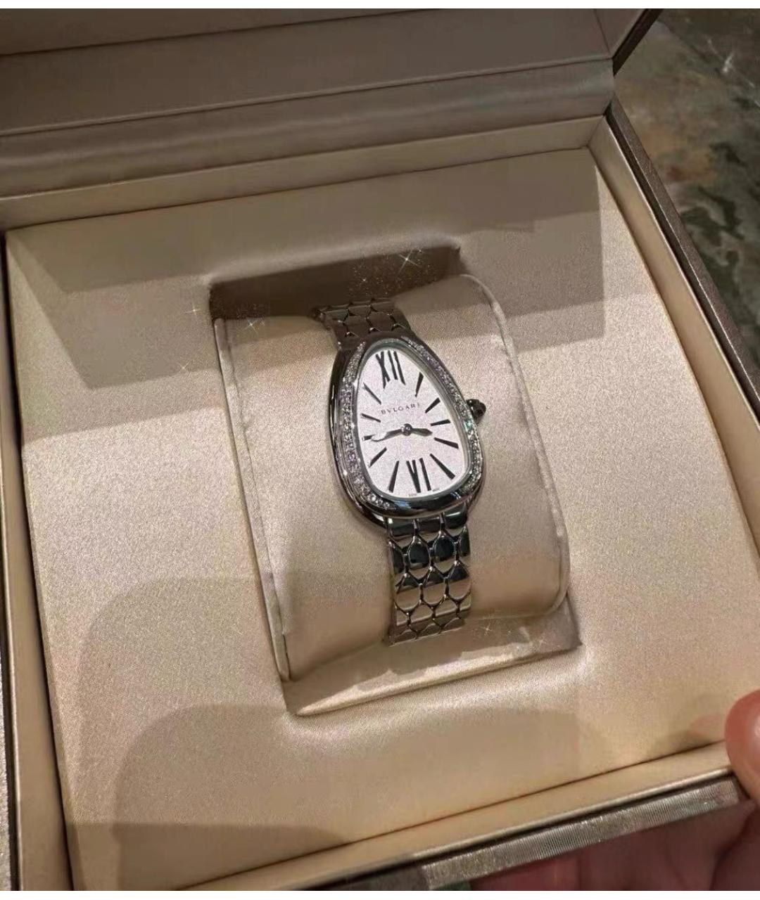 BVLGARI Серебряные часы, фото 2