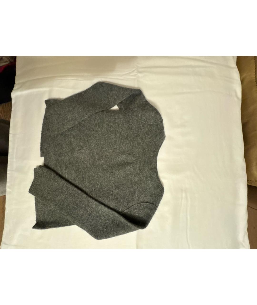 BONPOINT Серый кашемировый жакет / жилет, фото 5