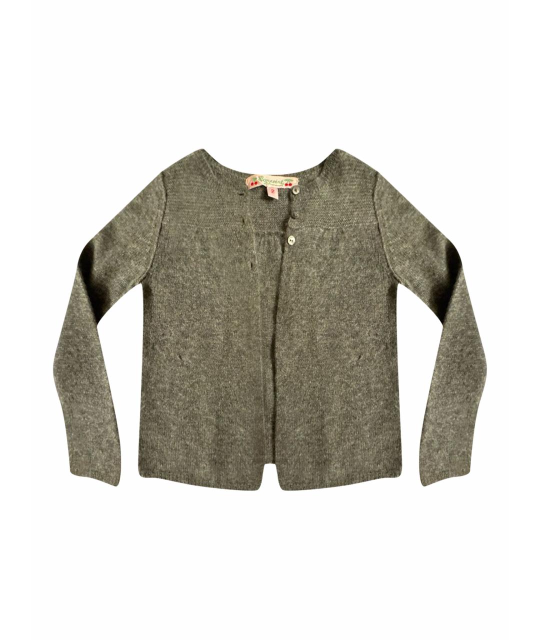 BONPOINT Серый кашемировый жакет / жилет, фото 1