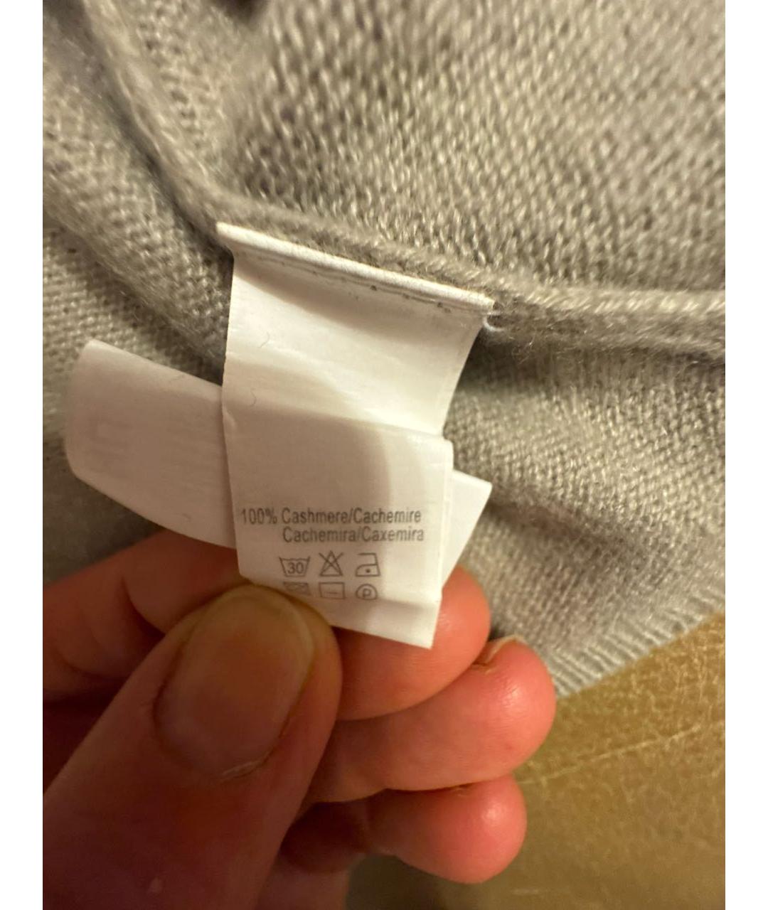 BONPOINT Бежевый кашемировый жакет / жилет, фото 4