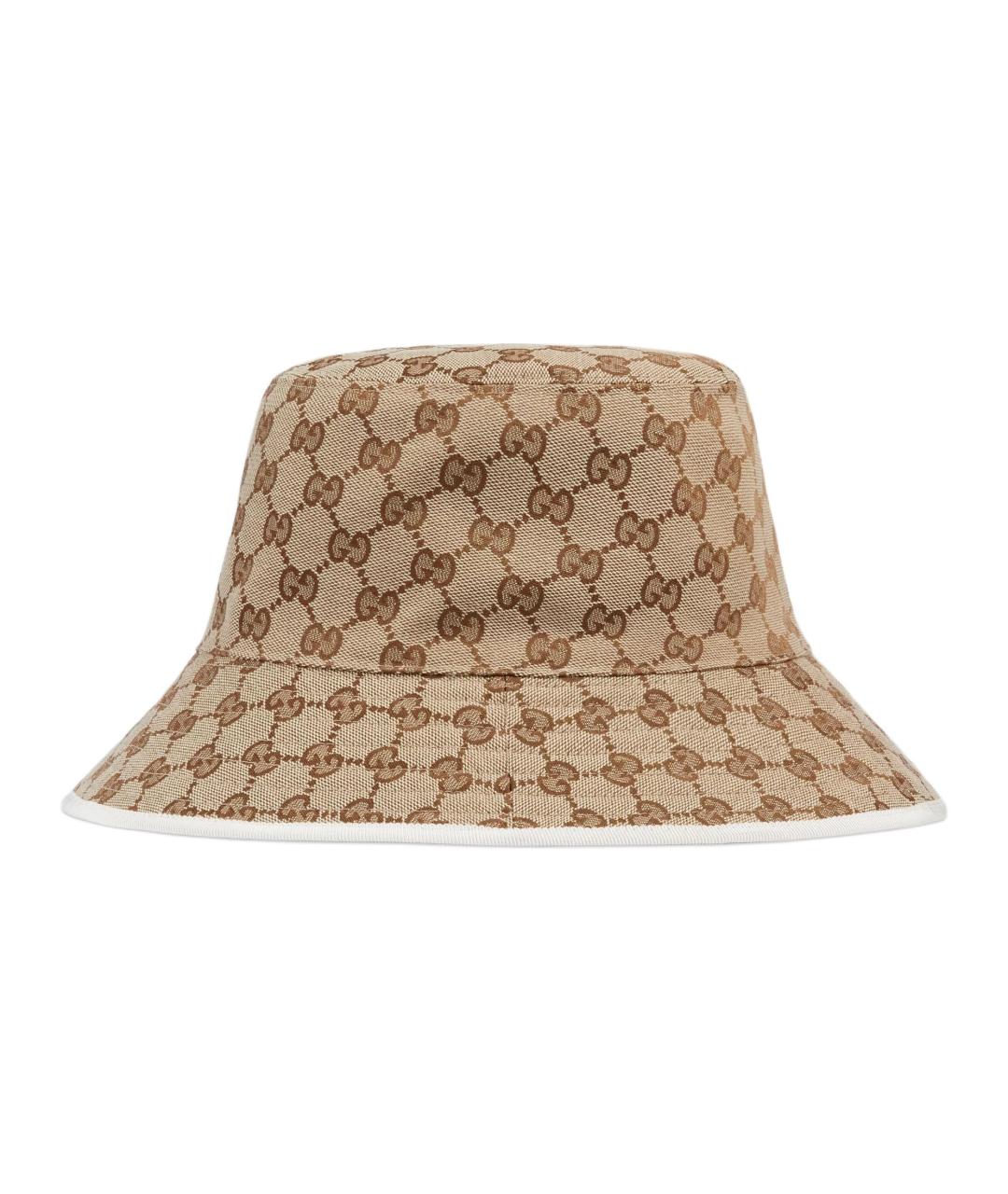 GUCCI Бежевая шляпа, фото 2