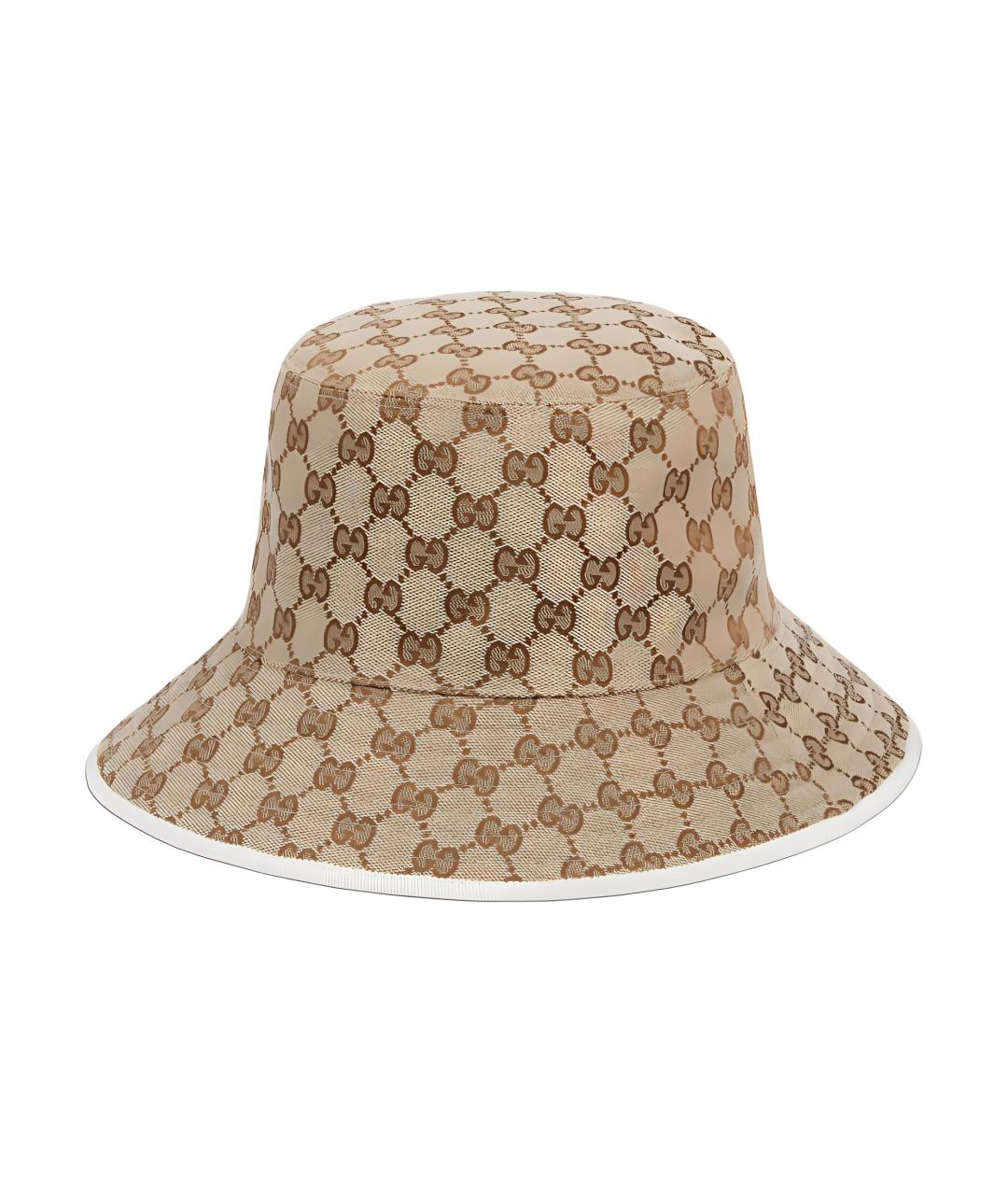 GUCCI Бежевая шляпа, фото 1