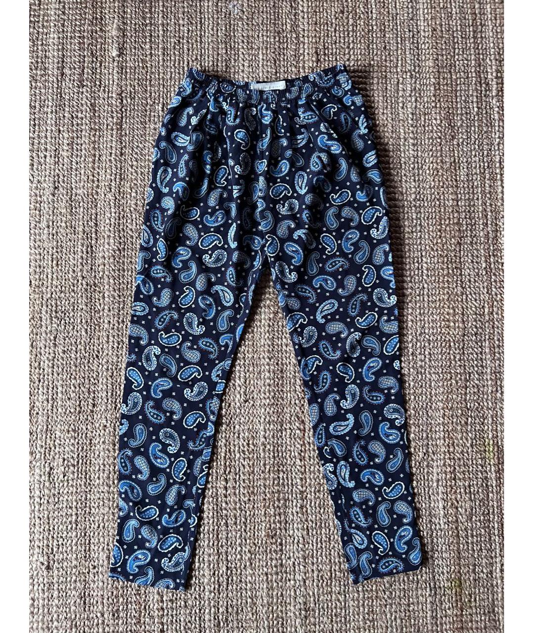 STELLA MCCARTNEY Мульти шелковые прямые брюки, фото 6