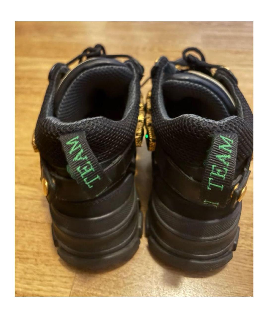 GUCCI Черные кроссовки, фото 3