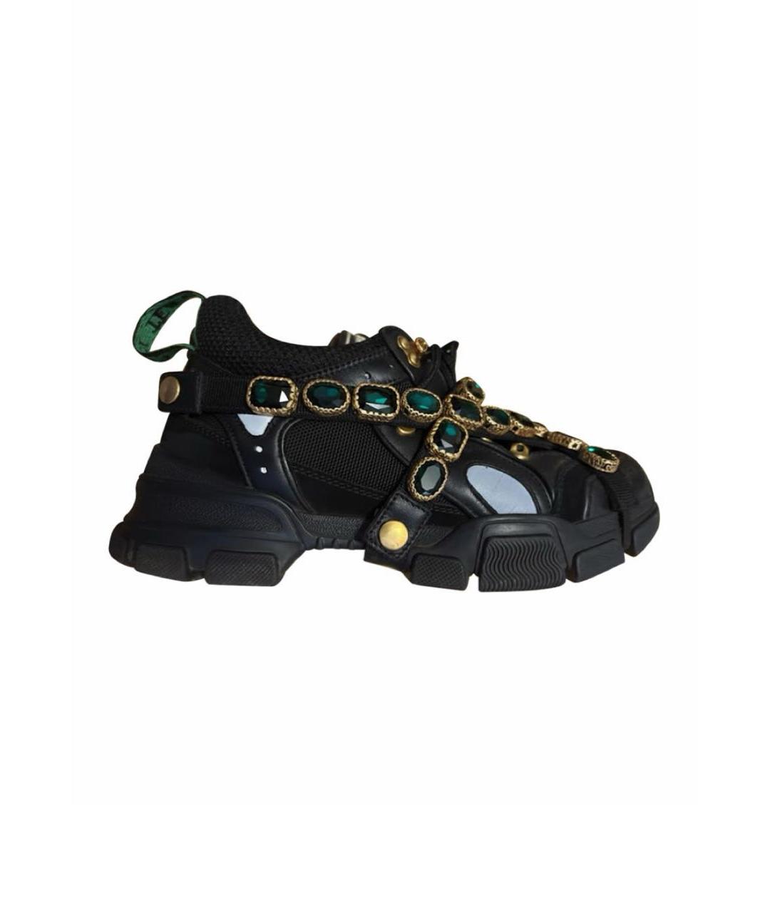 GUCCI Черные кроссовки, фото 5