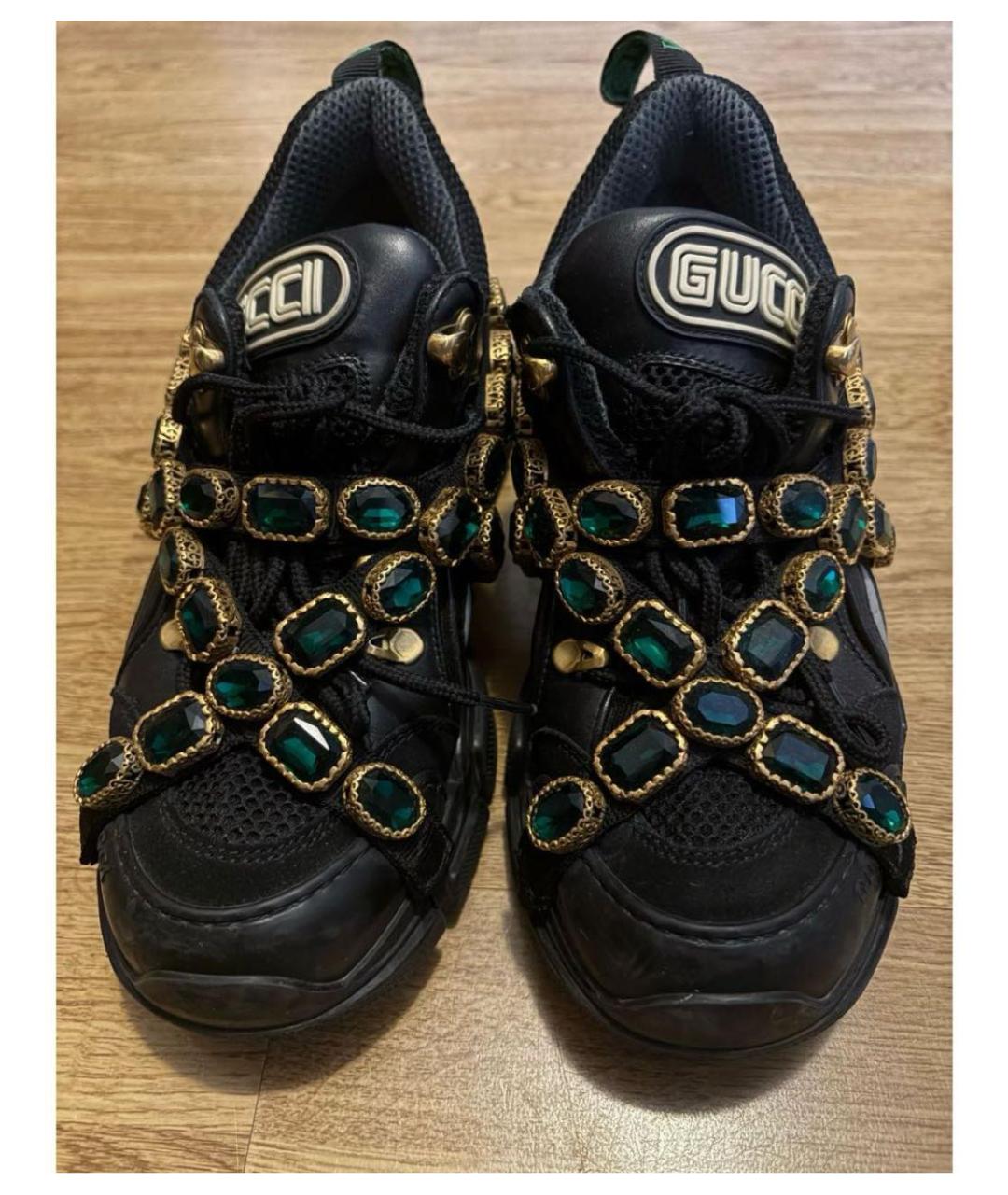 GUCCI Черные кроссовки, фото 2