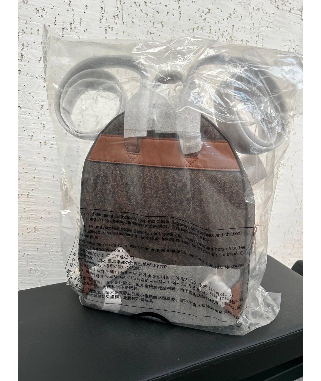 MICHAEL KORS Коричневый рюкзак, фото 6