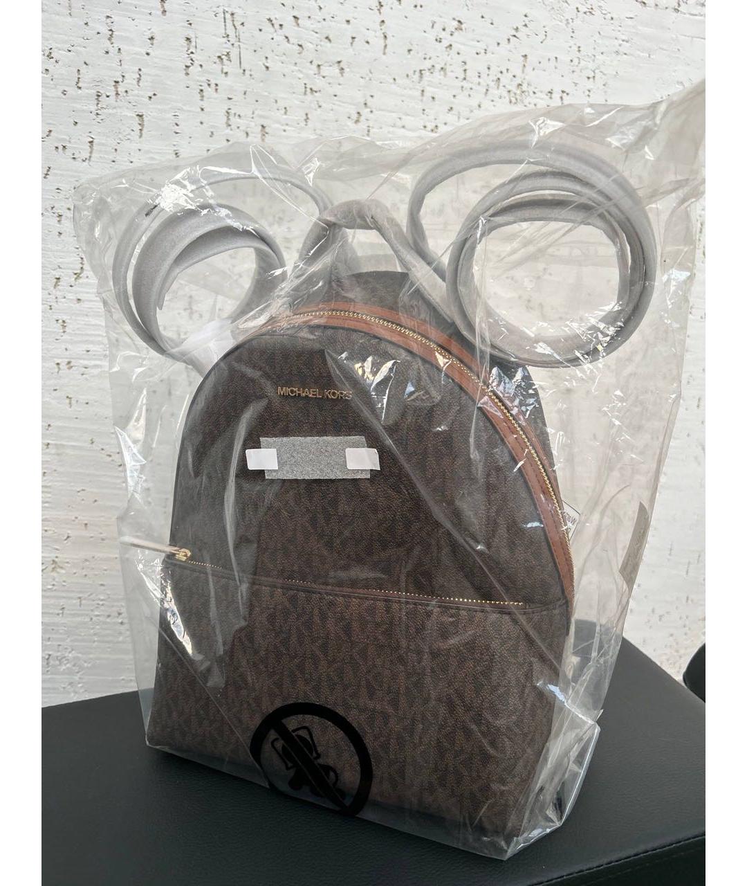 MICHAEL KORS Коричневый рюкзак, фото 5