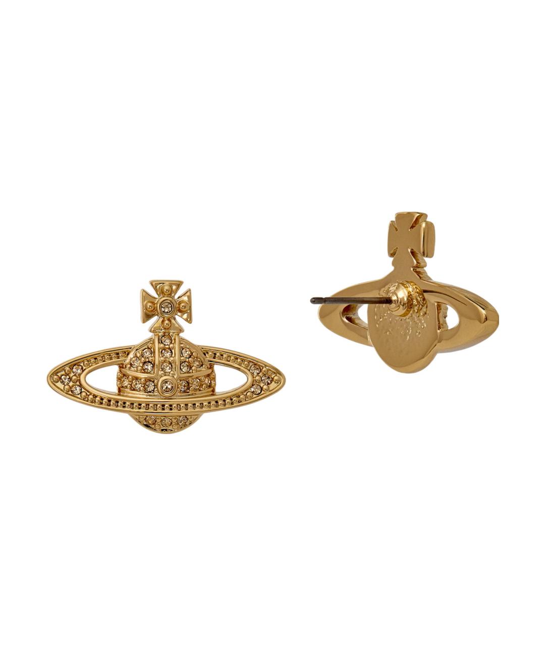 VIVIENNE WESTWOOD Золотые серьги, фото 2