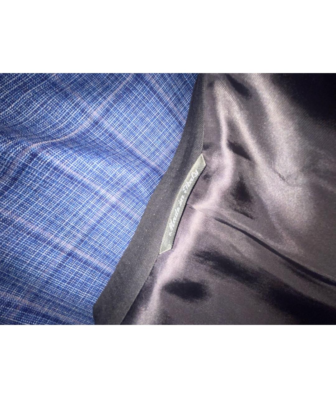 CANALI Антрацитовый шерстяной пиджак, фото 7