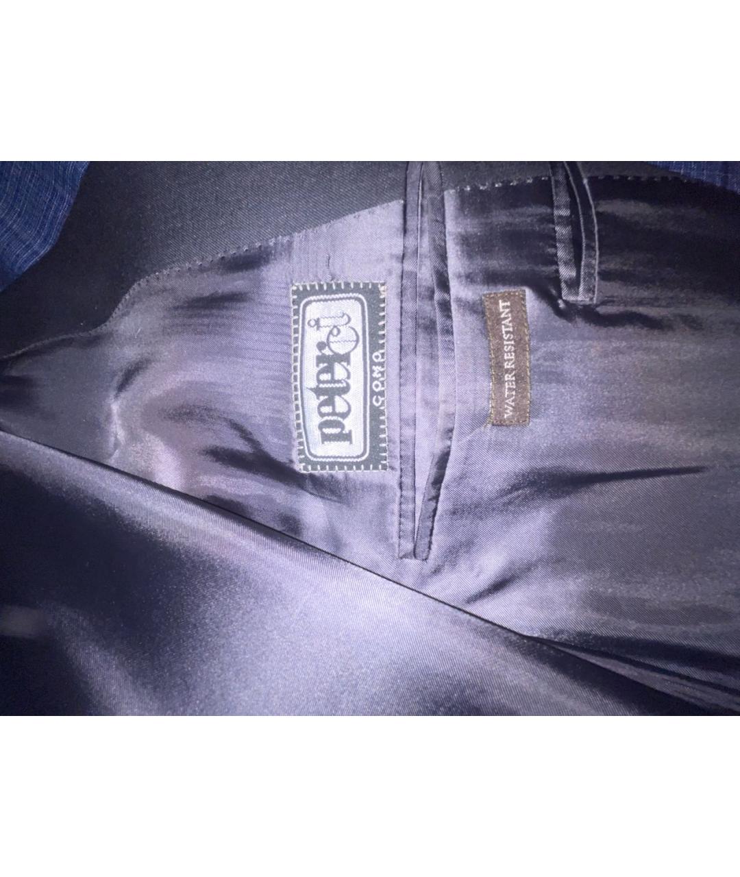 CANALI Антрацитовый шерстяной пиджак, фото 3