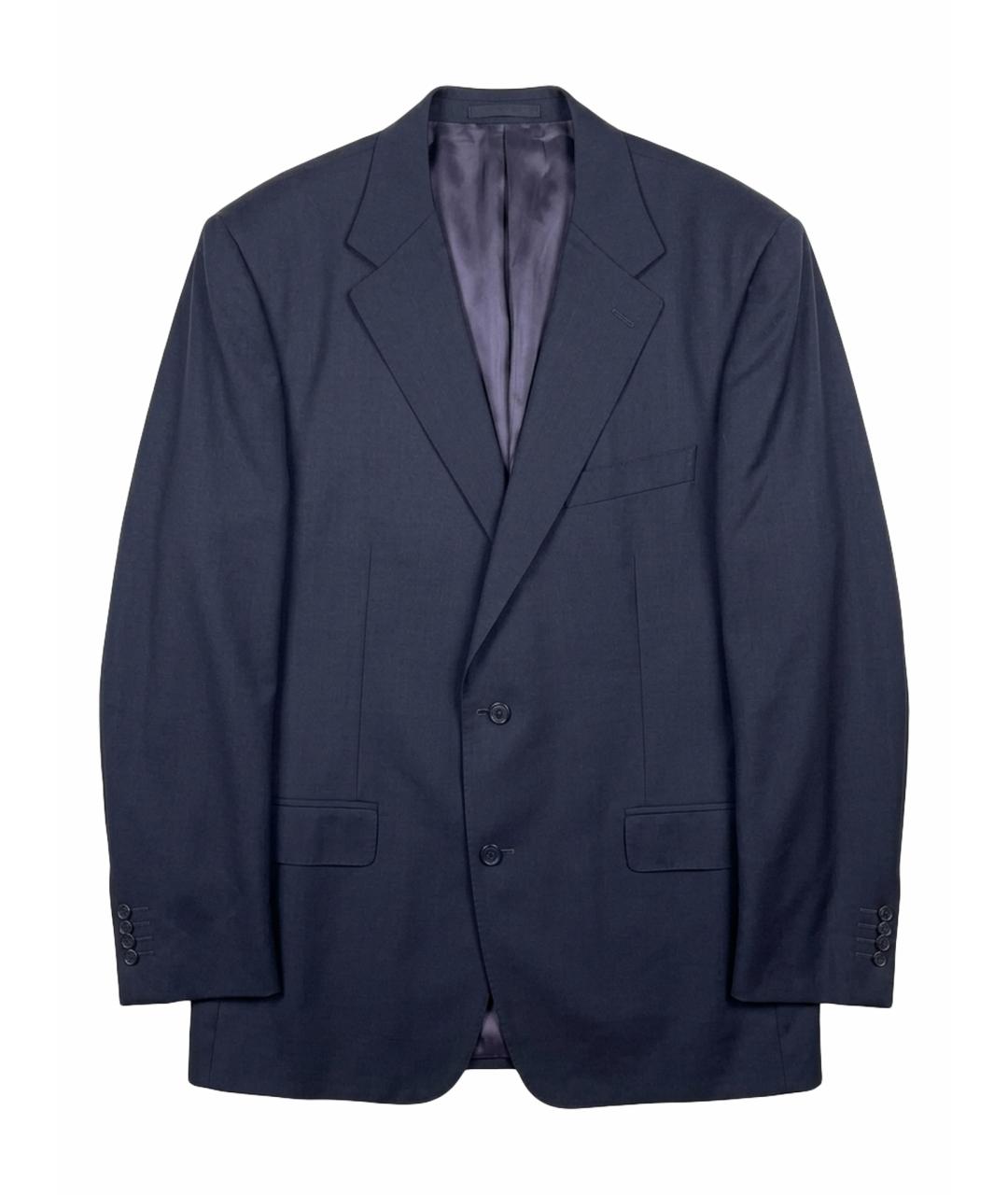 CANALI Антрацитовый шерстяной пиджак, фото 1